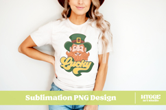 Happy St Patrick&#039;s Day PNG DTF Irish Lucky Leprechaun Beer Product Image 3