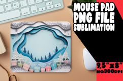 COZY MOUSE PAD SUBLIMATION MAGIC, Christmas Product Image 1