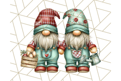 Farmer Gnome Clipart, Cute Farm Gnomes PNG Illustrations Product Image 4