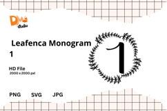 Leafenca Monogram Product Image 1