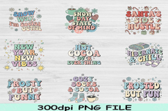 Winter PNG Bundle, Snowflake Clipart Pack, Christmas Png Product Image 1