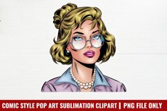 Comic Style Pop Art Sublimation Clipart PNG Product Image 1