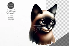 Cat clipart, Animals clipart, Watercolor clipart Product Image 1
