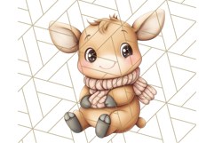 Woodland Nursery Baby Animals And Fantasy Forest PNG Clipart Product Image 4