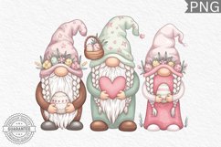 Easter Gnome Sublimation - Clipart PNG Bundle Product Image 3