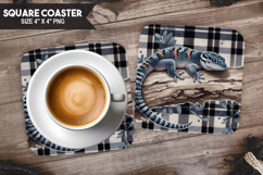 Pets &amp; Cute Animals Square Coaster Bundle, Pet Lover Gift Product Image 17
