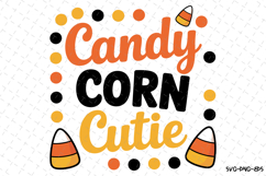 Candy Corn Cutie Svg | Halloween Svg | Svg Cut Files Product Image 1