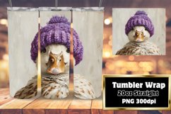 Holiday Animals Tumbler Wrap Design 20oz Product Image 1