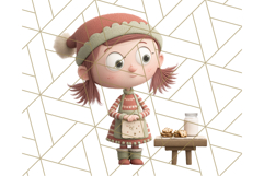 Santa Claus Clipart, North Pole Holiday PNG Graphics Product Image 4