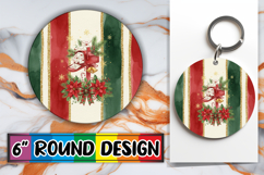 Unique Car Coaster Round Design, Christmas Product Image 1