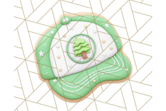 Baseball Cap Cookie Clipart PNG, Fun Hats in Cute Styles Png Product Image 4