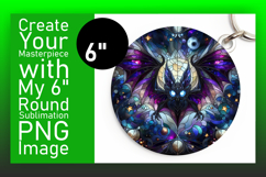 Dynamic Circle Design Coaster Template , Animals Product Image 1