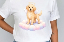 Angel Dog Memorial Clipart | 17 PNG Rainbow Bridge Dog Angel Product Image 3