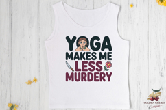 30 Funny Yoga Quotes PNG Sublimation Bundle Product Image 8