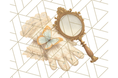 Vintage Butterfly PNG Clipart, Fairytale Cottagecore Images Product Image 4
