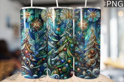 Christmas Tree Tumbler Wrap Design |High Quality 300 Dpi Product Image 1