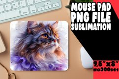 Kitty Charm Sublimation Mousepad PNG Product Image 1