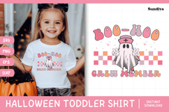 Funny Halloween Toddler Shirt Quote SVG | Crew Member Product Image 1