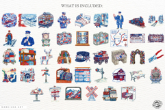 Winter Polar Express Clipart Product Image 4