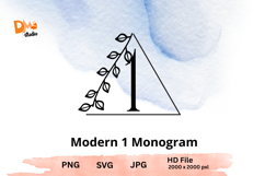 Modern Monogram Product Image 1