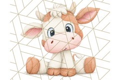 Baby Farm Animal Clipart, Cute Farm Animals Png Product Image 4