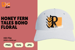 Honey Fern Tales Boho Floral Monogram Product Image 1