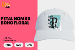 Petal Nomad Boho Floral Monogram Product Image 1