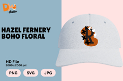Hazel Fernery Boho Floral Monogram Product Image 1