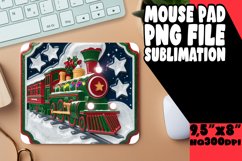 Luminous Desk Mat PNG Style, 3D Xmas Product Image 1