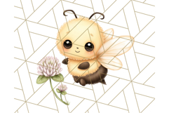 Adorable Bee Clipart PNG, Cute Bees and Accessories PNG Product Image 4