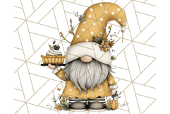 Thanksgiving Gnome Clipart PNG Cute Fall Gnomes, Gnome Png Product Image 4