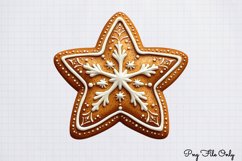 Christmas Gingerbread Clipart PNG Product Image 1