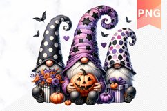 Halloween Gnome Sublimation - Clipart PNG Design Product Image 1