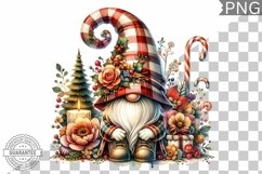 Christmas Gnome Sublimation - Clipart PNG Design Product Image 1