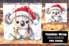 High-Quality Tumbler PNG , Christmas Animals Product Image 1