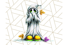 Halloween Monster Clipart PNG, Cute Spooky Characters Product Image 4