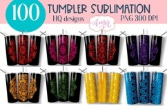Big Bundle Tumbler Sublimation PNG| 100 tumbler wrap PNG Product Image 4