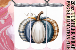 GIFT OF CHEER 20oz TUMBLER WRAP, Pumpkin Watercolor Product Image 1