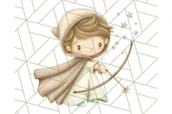 Zodiac Buddies Clipart PNG, Cute Astrology Clip Art Product Image 4