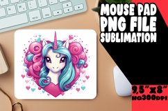 Sparkle-Filled Unicorn Fantasy Mouse Pad Product Image 1