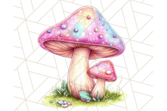 Pastel Fairy Clip Art PNG With Glitter, Rainbow Fairy Png Product Image 4