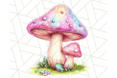 Pastel Fairy Clip Art PNG With Glitter, Rainbow Fairy Png Product Image 4