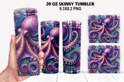 Animals Tumbler Sublimation PNG Bundle, Festive 20oz Designs Product Image 5