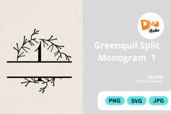 Greenquil Split Monogram Product Image 1