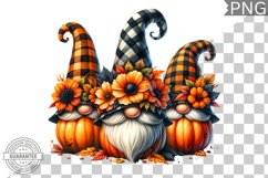 Halloween Gnome Sublimation - Clipart PNG Design Product Image 1