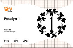 Petalyn Monogram Product Image 1