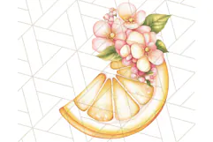 Pastel Tea Clip Art PNG with Sweets and Floral Accents Png Product Image 4
