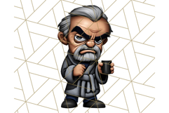 Grumpy Old Man PNG Clipart, Funny Father’s Day Graphics Product Image 4