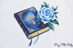 Baby Boy Baptism Christian Clipart PNG Product Image 1