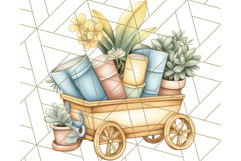 Bookish Animals PNG Clipart with Cozy Reading Elements Product Image 4